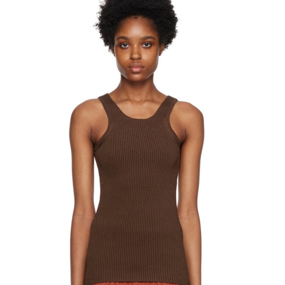 Toteme Compact Rib Sweater Tank - Picture 1 of 2